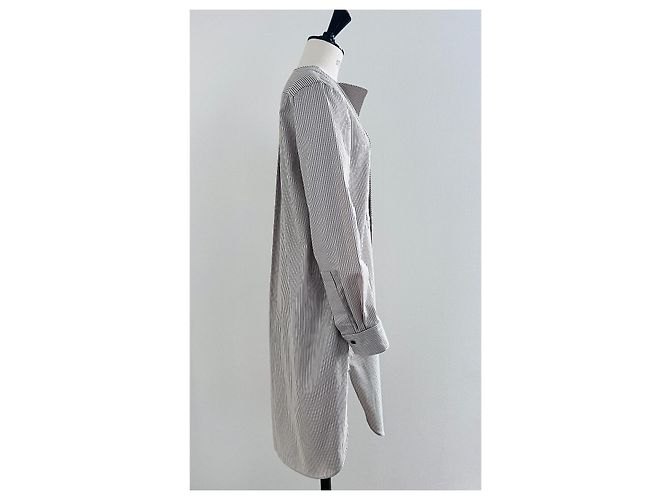 Vestido Strenesse de algodón crema - vista 3