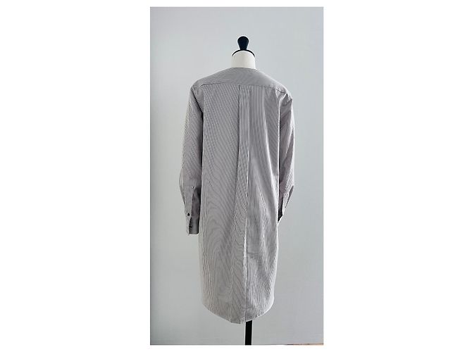 Vestido Strenesse de algodón crema - vista 4