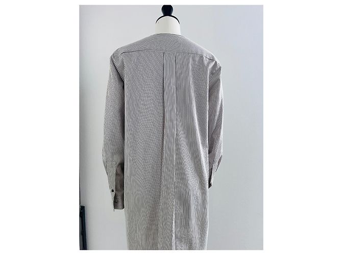 Vestido Strenesse de algodón crema - vista 5