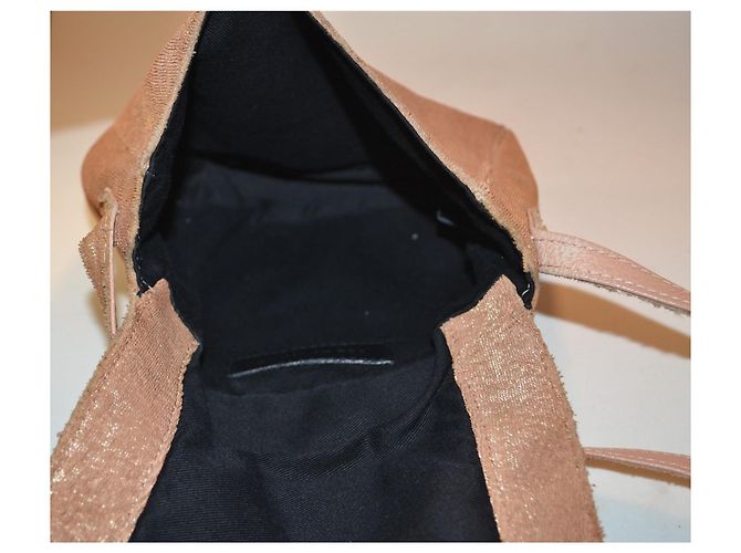 See by Chloé Umhängetasche Leder und Canvas braun schwarz - Ansicht 6