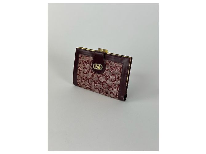 Céline Vintage Celine Macadam Monogram wallet purple - view 10
