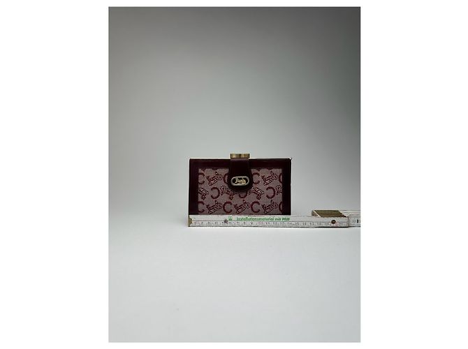 Céline Vintage Celine Macadam Monogram wallet purple - view 13