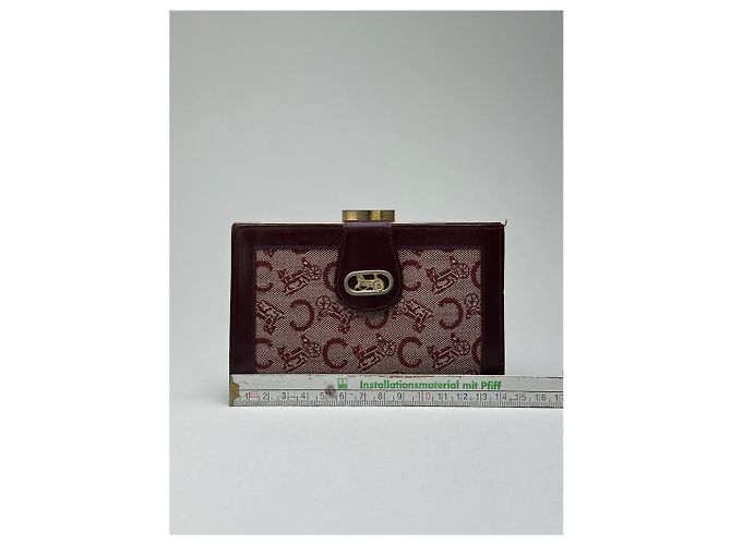 Céline Vintage Celine Macadam Monogram wallet purple - view 3
