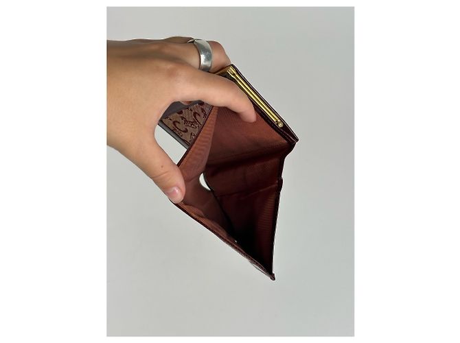 Céline Vintage Celine Macadam Monogram wallet purple - view 4