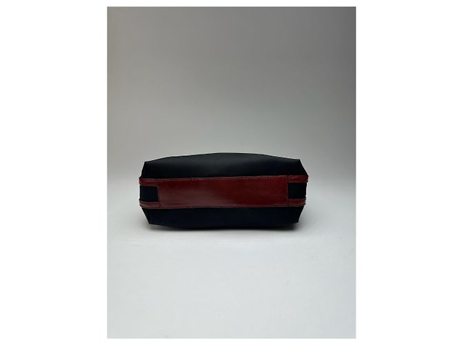 Vintage Givenchy Handtasche schwarz rot - Ansicht 8