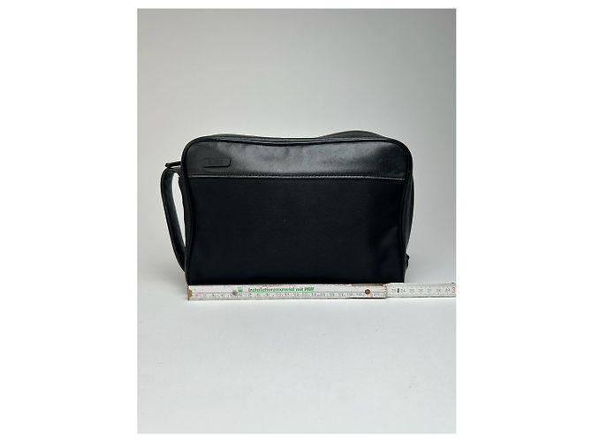 Clutch vintage Issey Miyake nero - vista 8