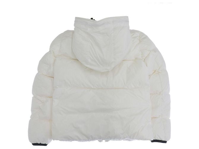 Chaqueta de plumas Moncler blanca de nylon Blanco - vista 2