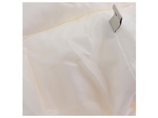 Chaqueta de plumas Moncler blanca de nylon Blanco - vista 6