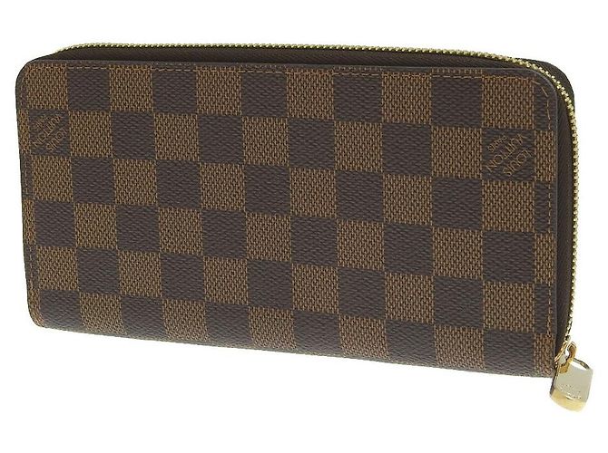 Cartera Zippy Damier Louis Vuitton N60046 Rosa - vista 2