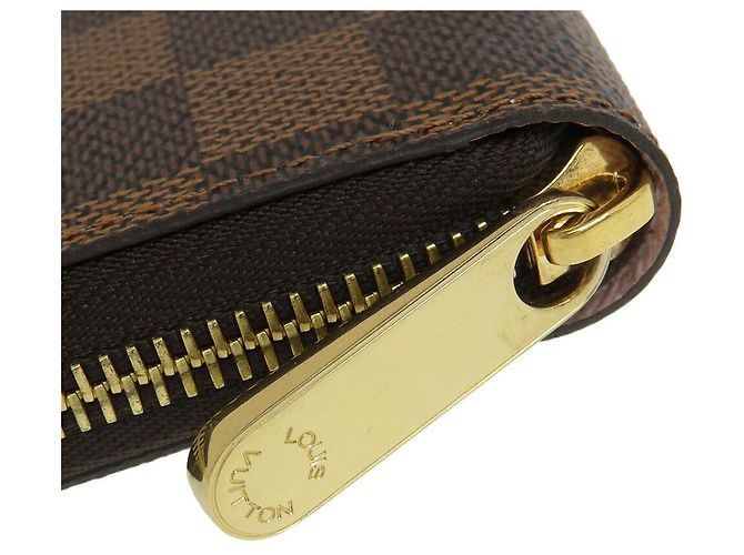 Cartera Zippy Damier Louis Vuitton N60046 Rosa - vista 3