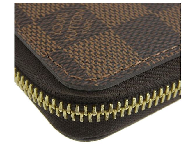 Cartera Zippy Damier Louis Vuitton N60046 Rosa - vista 4