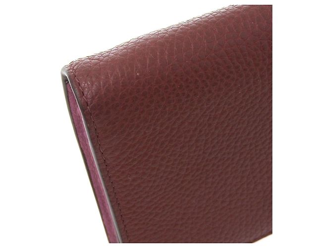 Portafoglio bifold in pelle Coach marrone 23590 - vista 6