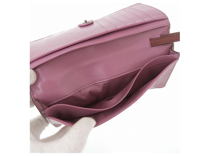 Portafoglio bifold in pelle Coach marrone 23590 - vista 8