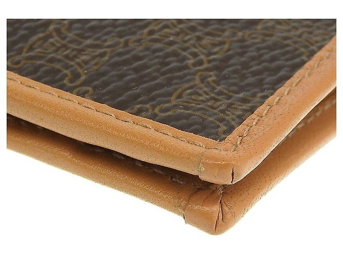 Céline Celine Macadam Long Wallet Brown Vintage - view 4