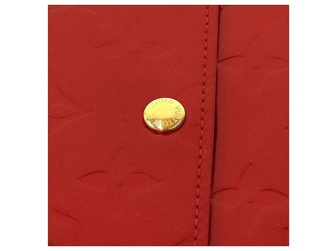 Louis Vuitton Vernis Sarah Wallet M93530 Red Purple - view 5