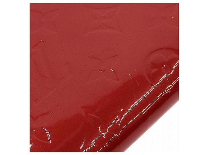 Louis Vuitton Vernis Sarah Wallet M93530 Red Purple - view 6