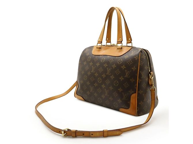 Borsa Monogram Retiro di Louis Vuitton Marrone Monogramma - vista 3