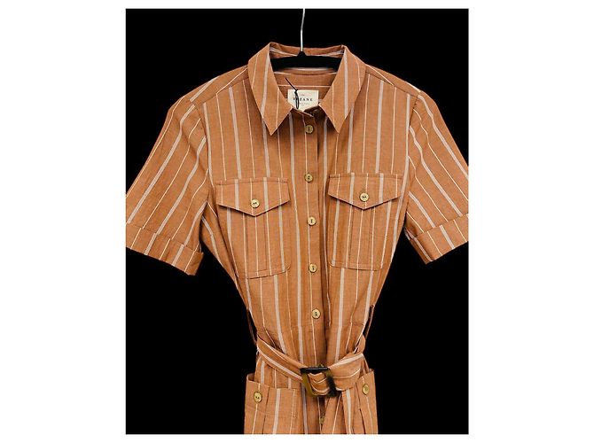 SéZane Raquel Kleid Terracotta Mehrfarben - Ansicht 4