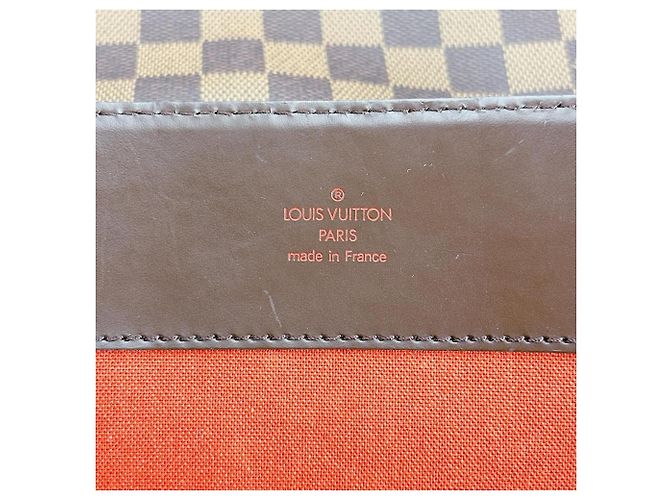 Borsa a spalla in tela Damier Louis Vuitton Marrone - vista 20
