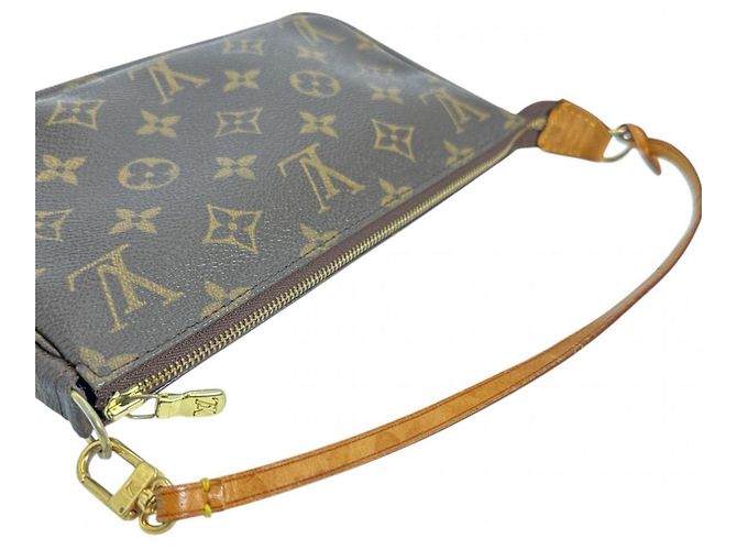 Louis Vuitton Monogram Pochette Accessoires Brown - view 7