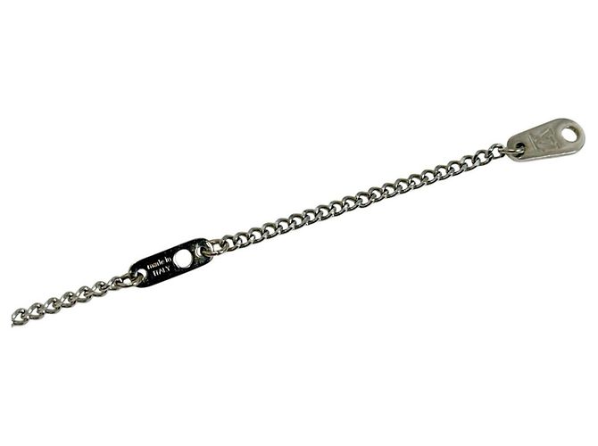 Collana in ottone argentato Louis Vuitton Argento - vista 7