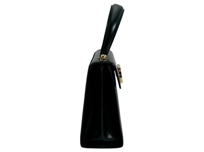 Borsa in pelle nera Salvatore Ferragamo Nero - vista 3