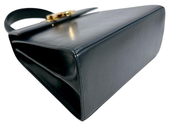 Borsa in pelle nera Salvatore Ferragamo Nero - vista 5