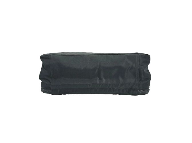 Bolsa de nylon Prada em preto e marrom - vista 5