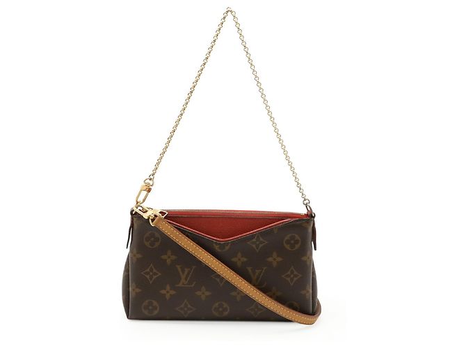 Borsa a Spalla Pallas Monogram di Louis Vuitton Rosso Fuschia Monogramma - vista 2