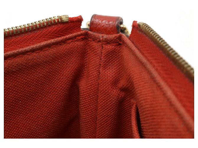 Borsa a Spalla Pallas Monogram di Louis Vuitton Rosso Fuschia Monogramma - vista 8