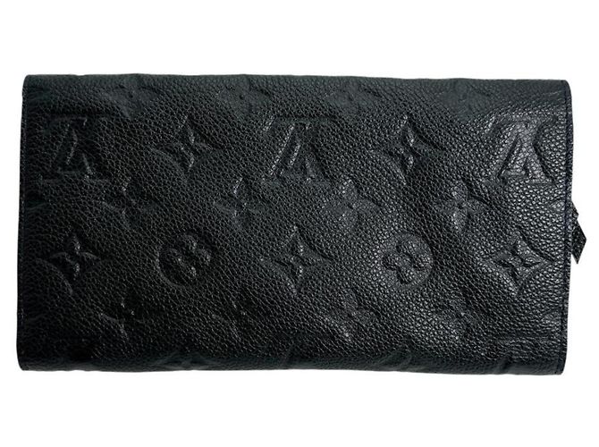 Louis Vuitton Langbörse Tri-fold aus Monogram Empreinte Marineblau - Ansicht 2