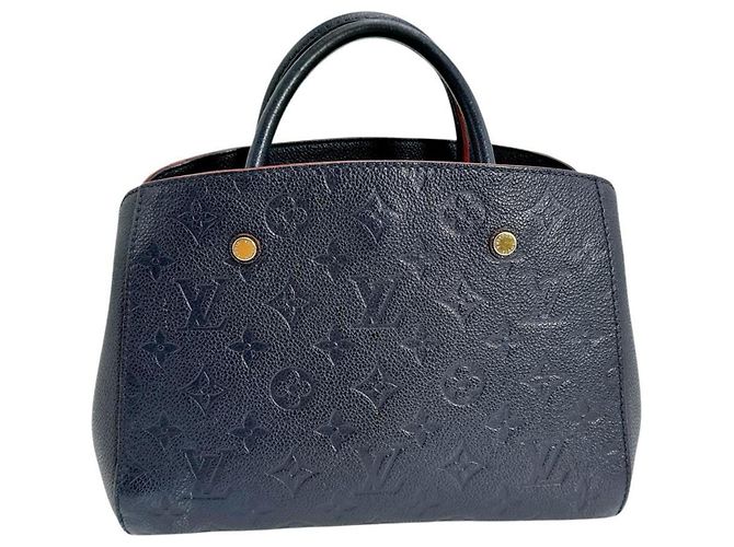 Borsa a Spalla Montaigne BB di Louis Vuitton Rosso - vista 2