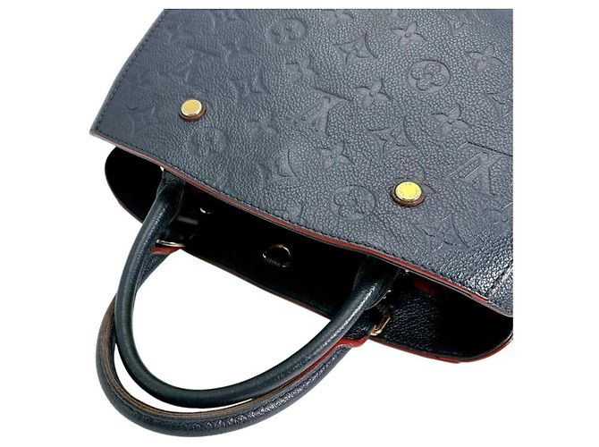 Borsa a Spalla Montaigne BB di Louis Vuitton Rosso - vista 8