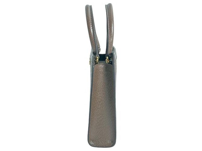 Borsa a Spalla Gucci GG Supreme Ophidia in Tela Beige - vista 4