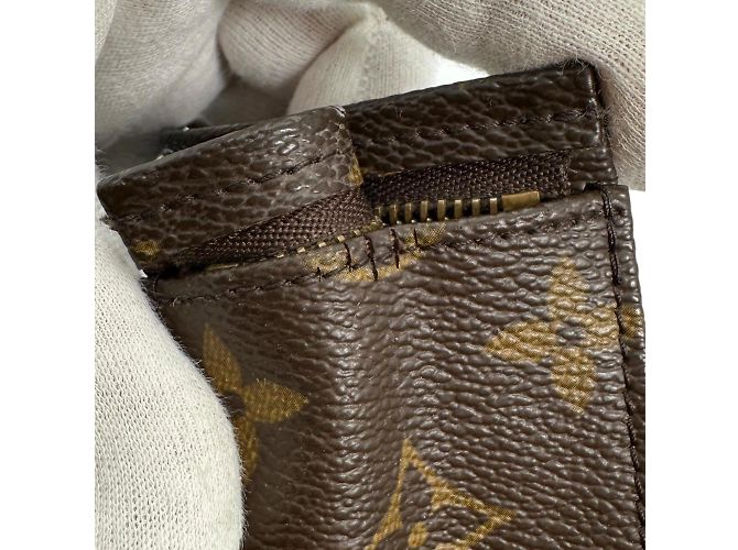 Pochette Monogram Louis Vuitton Marrone - vista 6
