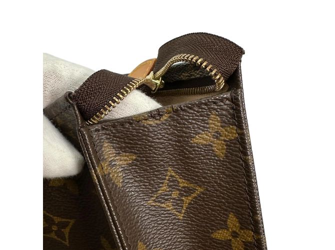 Pochette Monogram Louis Vuitton Marrone - vista 7