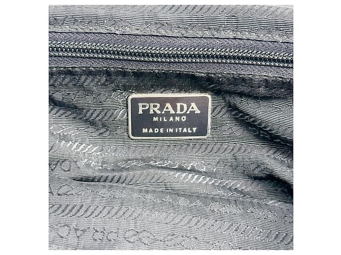 Schwarze Leder-Tote von Prada - Ansicht 17