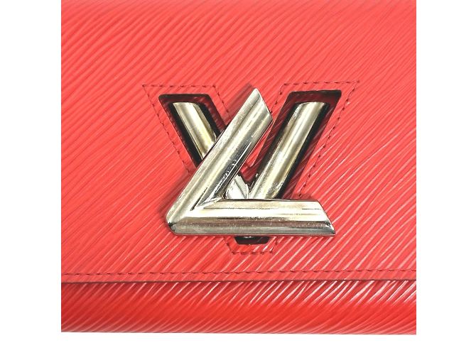 Cartera larga de cuero Epi Louis Vuitton Roja - vista 6