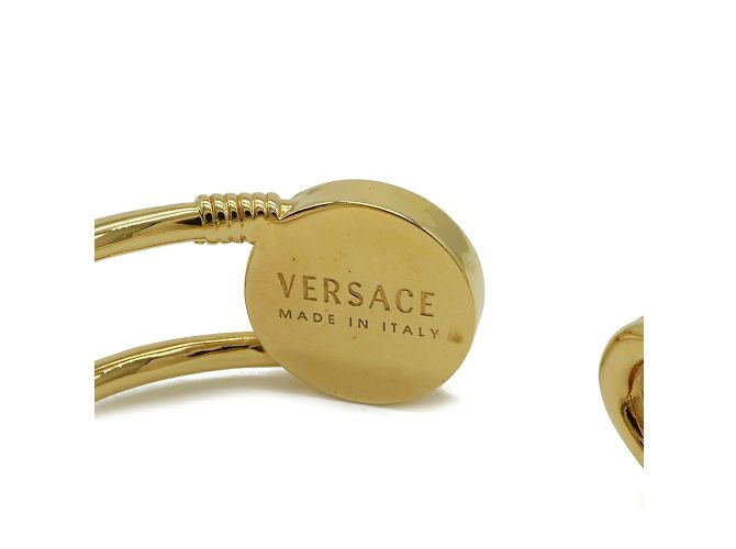 Bracelet jonc épingle de sécurité Medusa Versace - vue 6