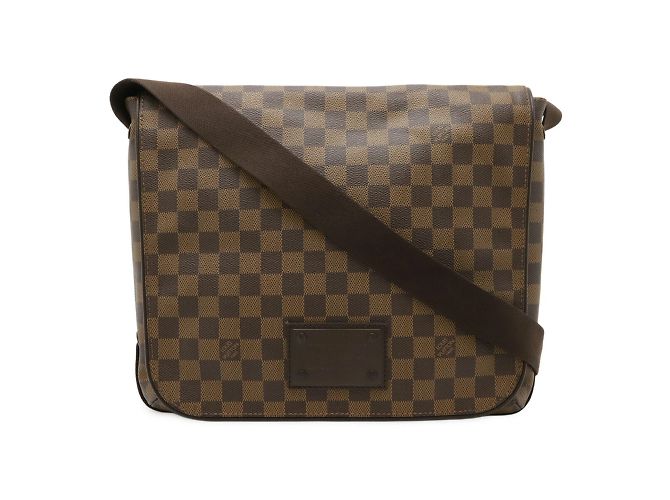 Borsa a Spalla Brooklyn MM Damier Louis Vuitton Marrone Damier ebene - vista 2