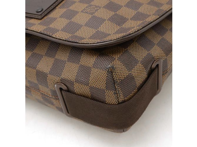 Borsa a Spalla Brooklyn MM Damier Louis Vuitton Marrone Damier ebene - vista 4