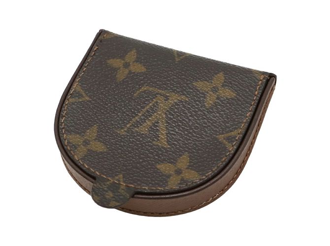 Portamonete Cubetto Monogramma Louis Vuitton Marrone - vista 3