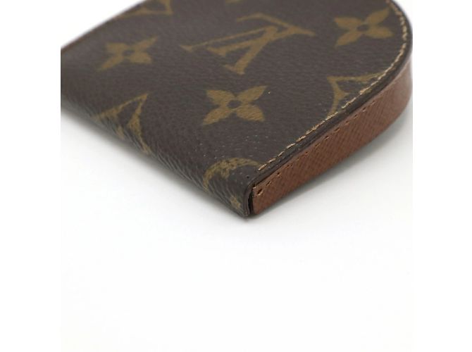 Portamonete Cubetto Monogramma Louis Vuitton Marrone - vista 4