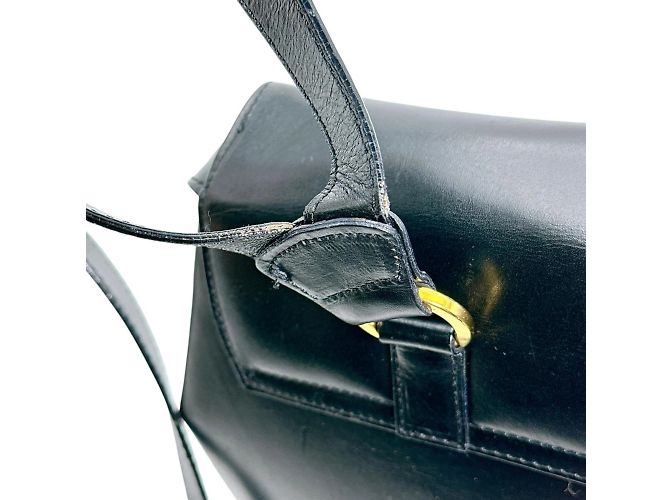 Schwarzer Leder-Rucksack von Salvatore Ferragamo - Ansicht 13