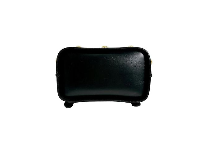 Schwarzer Leder-Rucksack von Salvatore Ferragamo - Ansicht 4