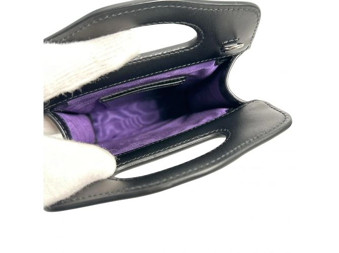 Borsa a Spalla Gucci 2WAY GG Mini Matelassé Nero - vista 9