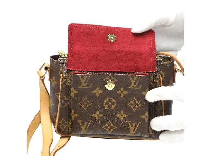 Borsa a Spalla Monogram Louis Vuitton Marrone - vista 12