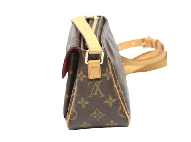 Borsa a Spalla Monogram Louis Vuitton Marrone - vista 3