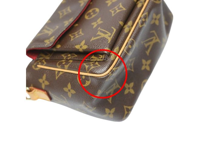 Borsa a Spalla Monogram Louis Vuitton Marrone - vista 7