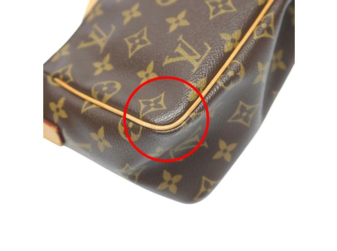 Borsa a Spalla Monogram Louis Vuitton Marrone - vista 8